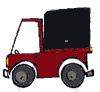 red pickup